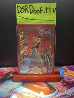 Gogeta FB09-122 Secret Rare Alternate Art Dual Evolution Dragon Ball Card Game - Image 1