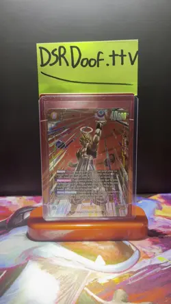 Gogeta FB09-122 Secret Rare Alternate Art Dual Evolution Dragon Ball Card Game - Image 2