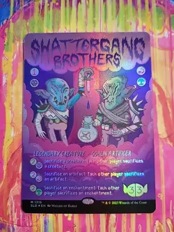 MTG: Shattergang Brothers - Secret Lair - Rainbow Foil - Near Mint - Image 1