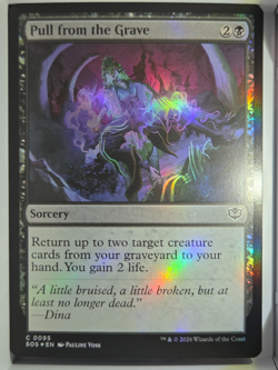 Pull from the Grave (FOIL) - C95 - MTG - Secrets of Strixhaven (SOS) - Image 1
