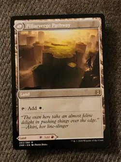 MTG Magic the Gathering Needleverge Pathway #263 Zendikar Rising (ZNR) Rare LP - Image 2