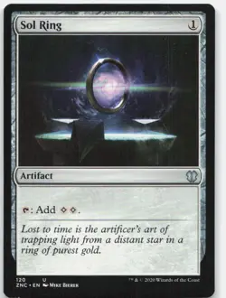 Sol Ring *Regular* ZNC 120 NM-LP - Image 1