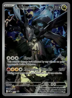 POKEMON N'S ZEKROM ME: MEGA EVOLUTION PROMO 031 HOLO P NM/M - Image 1