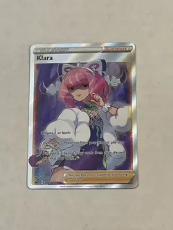 Pokemon TCG Klara SWSH302 Sword & Shield Black Star Promo Holo 2023 - Image 3