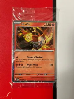 Ho-Oh GameStop Promo Stamped Pokemon Chaos Rising 010/086 Sealed - Image 1