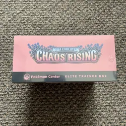 Pokemon Center Chaos Rising Elite Trainer Box ETB - Brand New Sealed ✅ - Image 2