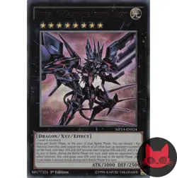 Yugioh Number 107: Galaxy-Eyes Tachyon Dragon MP14-EN024 Ultra Rare 1st EdNM - Image 1