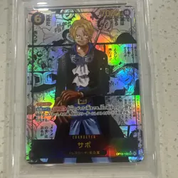2025 One Piece Carrying On Will Sabo Secret Rare Manga Japanese #OP13-120 PSA 10 - Image 2