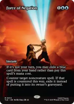 MTG English Force of Negation (Borderless) NM Foil - Image 1