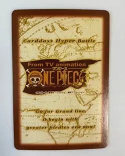 PREORDER Straw Hat Pirates Holo S101 One Piece Hyper Battle Carddass Card 2001 - Image 2