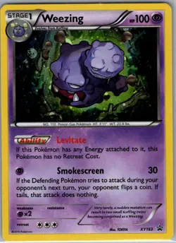 Weezing XY163 Holo XY Promos - Pokemon Card - NM - Image 1