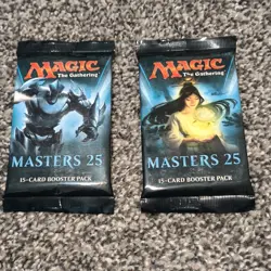 Wizards Magic: The Gathering Masters 25 English Booster Packs 2x 15-Card - Image 1