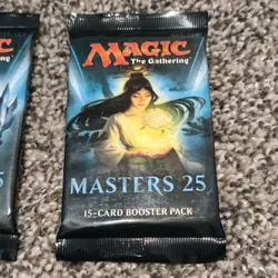 Wizards Magic: The Gathering Masters 25 English Booster Packs 2x 15-Card - Image 3