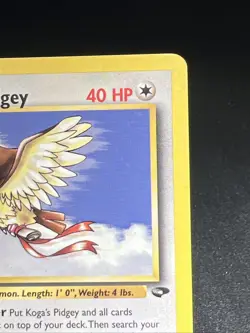 Kogas Koga’s Pidgey 49/132 - Gym Challenge - Pokemon Card TCG 2000 - Image 5