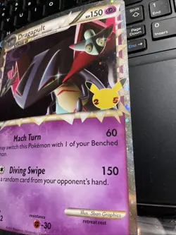 Jumbo Dragapult Prime SWSH132 Celebrations Oversized Pokemon Promo Card Tcg - Image 3