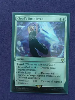 Cloud's Limit Break (Surge Foil) #14 (NM) Final Fantasy FIC Magic MTG - Image 1