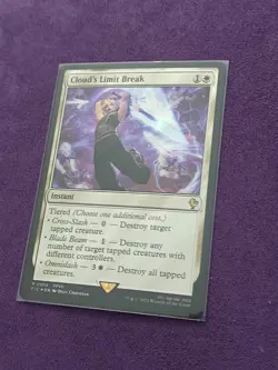 Cloud's Limit Break (Surge Foil) #14 (NM) Final Fantasy FIC Magic MTG - Image 2