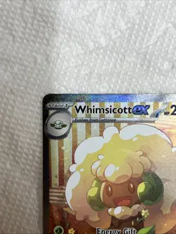 2025 Pokemon White Flare Whimsicott EX Illus Rare 165/086 Free Shipping - Image 2