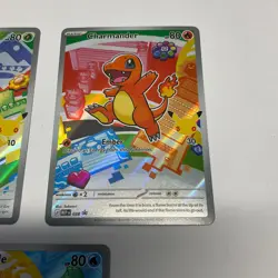 Pokemon First Partner Illustration Series 1 Kanto GEN 1 Starter Set - MINT #2 - Image 3