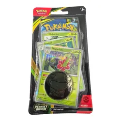 Pokemon Perfect Order Sealed Blister Booster Meganium, Bayleef and Chikorita NEW - Image 1