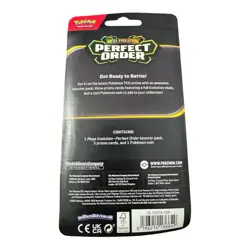 Pokemon Perfect Order Sealed Blister Booster Meganium, Bayleef and Chikorita NEW - Image 2