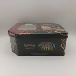 Pokemon TCG Scarlet & Violet Paldean Fates Charizard ex Tin - New & Sealed - Image 5