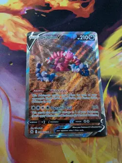 Drapion V GG49/GG70 - Ultra Rare Crown Zenith: Galarian Gallery Pokemon NM - Image 1