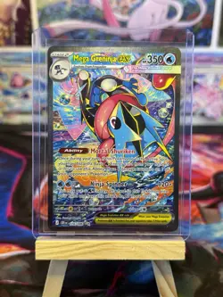 Mega Greninja ex SIR 116/086 Chaos Rising Special Illustration Rare Pokemon TCG - Image 2