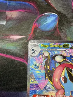 Mega Greninja ex SIR 116/086 Chaos Rising Special Illustration Rare Pokemon TCG - Image 3