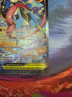Mega Greninja ex SIR 116/086 Chaos Rising Special Illustration Rare Pokemon TCG - Image 5