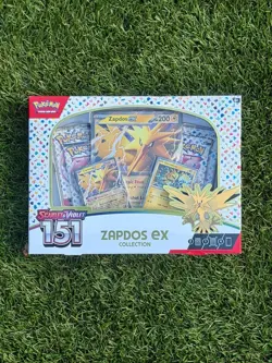 Pokemon 151 Scarlet & Violet - Zapdos EX Collection Box - Image 1