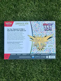 Pokemon 151 Scarlet & Violet - Zapdos EX Collection Box - Image 2