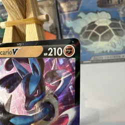 Lucario V Pokemon Champion's Path 27/73 Near Mint - Image 2
