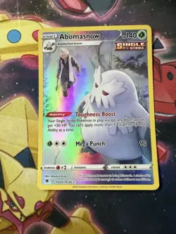 Abomasnow TG01/TG30 SWSH Astral Radiance Trainer Gallary Ultra Rare Pokemon LP - Image 1