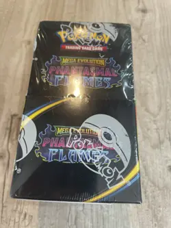 Pokemon PHANTASMAL FLAMES Half Booster Box (18 Packs) - Sealed and Brand New! - Image 1