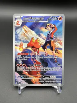 Pokemon TCG Ethan's Magcargo 222/217 Ascended Heroes Illustration Rare Full Art - Image 1