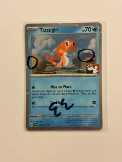 SWIRL 2x Tatsugiri 062/198 Holo Pokemon Prize Pack Scarlet & Violet variant EE - Image 1