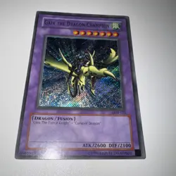 Gaia the Dragon Champion lob-125 Unltd Ed Secret Rare Yu-Gi-Oh! - Image 2