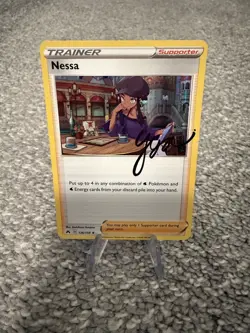 Pokemon TCG Nessa Holo 136/159 Crown Zenith 2023, Signature Holo Rare! - Image 1