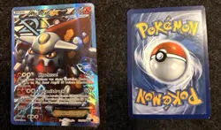 Pokemon Karte Heatran EX 109/116 Plasma Freeze Deutsch exc - Image 3