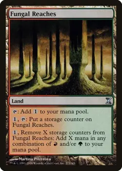 Fungal Reaches - Foil Time Spiral MP MTG - Image 1
