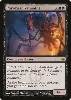 Phyrexian Vatmother - Foil Mirrodin Besieged LP MTG - Image 1