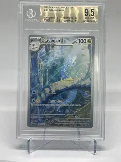 2023 Pokemon TCG Scarlet & Violet 151 #181 Dragonair IR BGS 9.5 GEM - Image 1