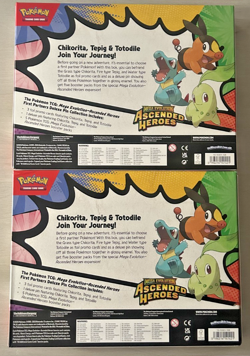 Two (2) Pokemon TCG Sealed Ascended Heroes First Partners Deluxe Pin Collections - Image 2