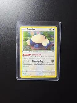 Snorlax 143/196 - Holo Rare - Lost Origin NM - Pokemon TCG - Image 1
