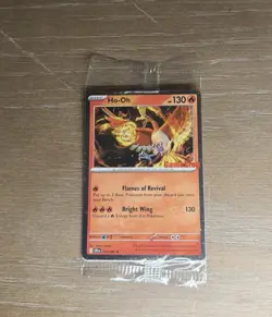 GameStop Stamped PROMO Ho-Oh Pokemon TCG trading card SEALED - Image 1