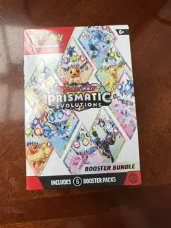 Pokemon TCG S & V Prismatic Evolutions Booster Bundle Factory Sealed - Image 1