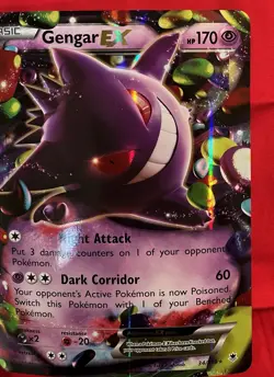Pokemon TCG Gengar EX 34/119 Jumbo Promo Card 2014 Oversized - Image 2
