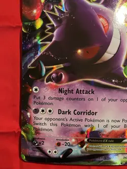 Pokemon TCG Gengar EX 34/119 Jumbo Promo Card 2014 Oversized - Image 4