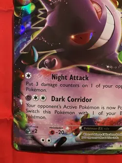 Pokemon TCG Gengar EX 34/119 Jumbo Promo Card 2014 Oversized - Image 5